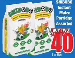 Boxer Superstores SHIBOBO Instant Maize Porridge Assorted offer