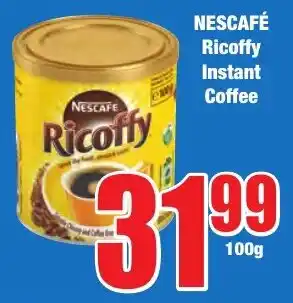 Boxer Superstores NESCAFÉ Ricoffy Instant Coffee offer