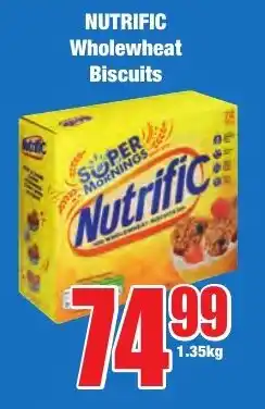 Boxer Superstores NUTRIFIC Wholewheat Biscuits offer