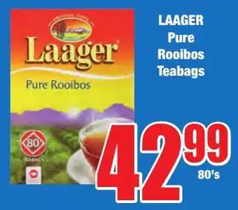 Boxer Superstores LAAGER Pure Rooibos Teabags offer
