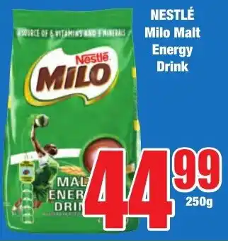 Boxer Superstores NESTLÉ Milo Malt Energy Drink offer