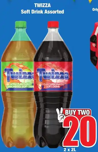 Boxer Superstores TWIZZA Soft Drink Assorted offer