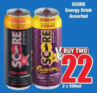 Boxer Superstores SCORE Energy Drink Assorted offer