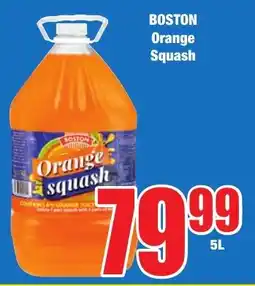 Boxer Superstores BOSTON Orange Squash offer