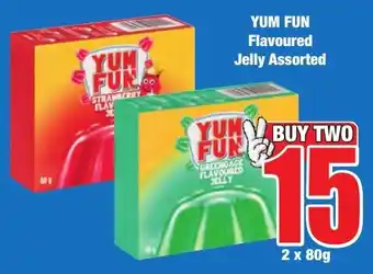 Boxer Superstores YUM FUN Flavoured Jelly Assorted offer