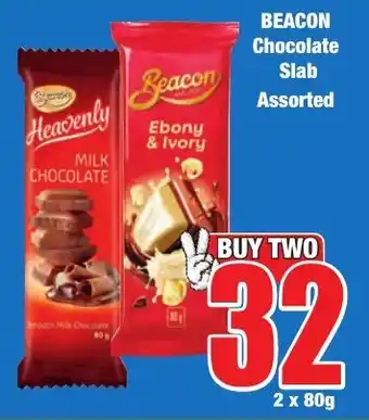 Boxer Superstores BEACON Chocolate Slab Assorted offer