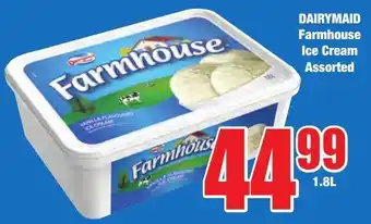 Boxer Superstores DAIRYMAID Farmhouse Ice Cream Assorted offer