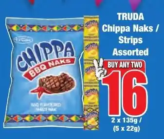 Boxer Superstores TRUDA Chippa Naks/ Strips Assorted offer