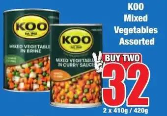Boxer Superstores KOO Mixed Vegetables Assorted offer