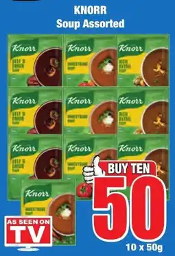 Boxer Superstores KNORR Soup Assorted offer