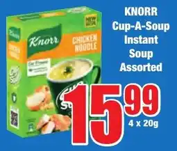 Boxer Superstores KNORR Cup-A-Soup Instant Soup Assorted offer