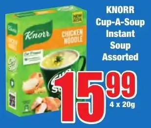 Boxer Superstores KNORR Cup-A-Soup Instant Soup Assorted offer