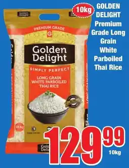 Boxer Superstores GOLDEN DELIGHT Premium Grade Long Grain Parboiled Thai Rice offer