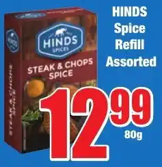 Boxer Superstores HINDS Spice Refill Assorted offer