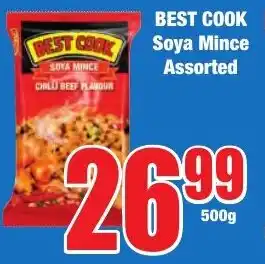 Boxer Superstores BEST COOK Soya Mince Assorted offer