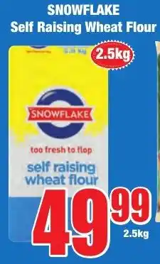 Boxer Superstores SNOWFLAKE Self Raising Wheat Flour offer