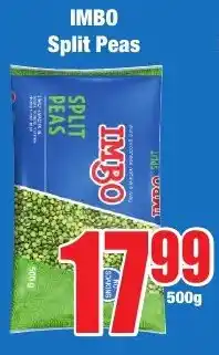 Boxer Superstores IMBO Split Peas offer