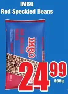 Boxer Superstores IMBO Red Speckled Beans offer