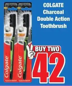 Boxer Superstores COLGATE Charcoal Double Action Toothbrush offer