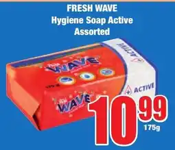 Boxer Superstores FRESH WAVE Hygiene Soap Active Assorted offer
