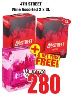 Boxer Superstores 4TH STREET Wine Assorted offer