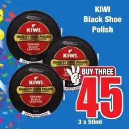 Boxer Superstores KIWI Black Shoe Polish offer