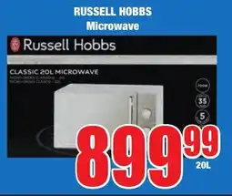 Boxer Superstores RUSSELL HOBBS Microwave offer
