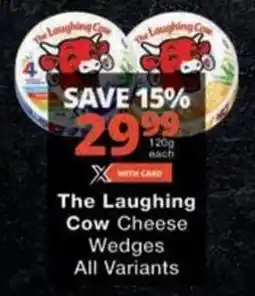 Checkers Hyper The Laughing Cow Cheese Wedges All Variants offer