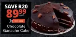 Checkers Hyper Chocolate Ganache Cake offer