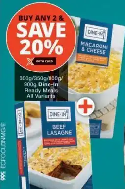 Checkers Hyper Dine-In Ready Meals All Variants offer