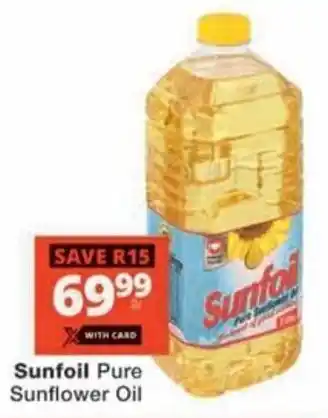 Checkers Hyper Sunfoil Pure Sunflower Oil offer