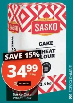 Checkers Hyper Sasko Cake Wheat Flour offer