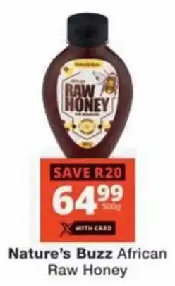 Checkers Hyper Nature's Buzz African Raw Honey offer