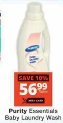 Checkers Hyper Purity Essentials Baby Laundry Wash offer