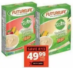 Checkers Hyper Futurelife Tots Toddler Cereal with Milk All Variants offer