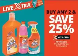 Checkers Hyper Mr Muscle Product Range All Variants offer