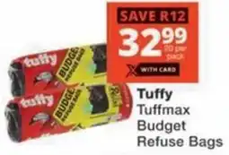 Checkers Hyper Tuffy Tuffmax Budget Refuse Bags offer