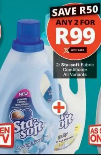 Checkers Hyper Sta-soft Fabric Conditioner All Variants offer