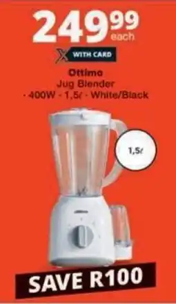 Checkers Hyper Ottimo Jug Blender offer
