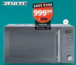 Checkers Hyper Platinum Silver Mirror Finish Microwave offer