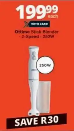 Checkers Hyper Ottimo Stick Blender offer