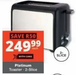 Checkers Hyper Platinum Toaster offer