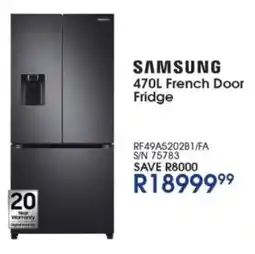 Hirsch's SAMSUNG French Door Fridge offer