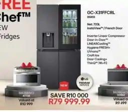 Hirsch's LG InstaView/ French Door Fridge offer