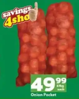 Check Save Onion Pocket offer