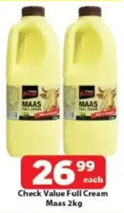 Check Save Check Value Full Cream Maas offer