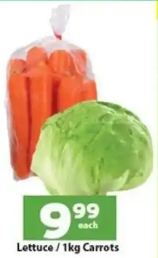 Check Save Lettuce/ Carrots offer