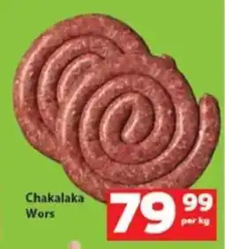 Check Save Chakalaka Wors offer