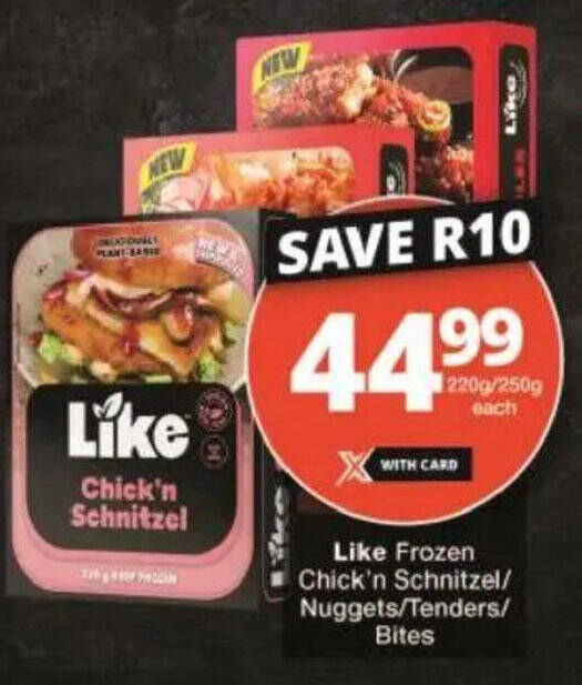 Bites specials at Checkers – Sept 2025
