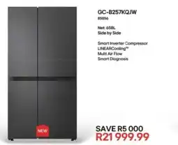 Hirsch's LG Side by Side Fridge offer